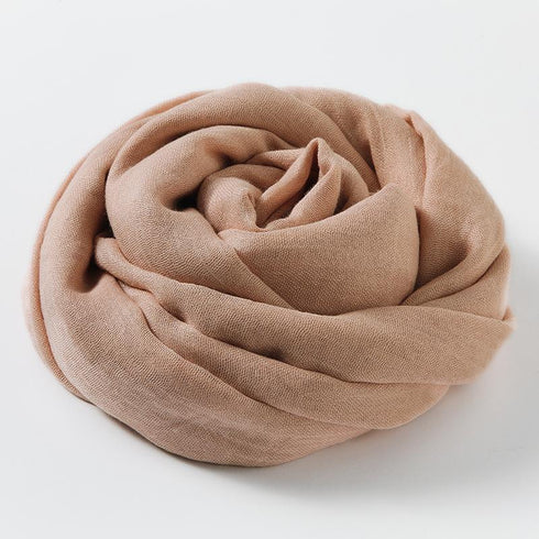 Cotton and linen sunscreen silk scarf small scarf beach long silk scarf